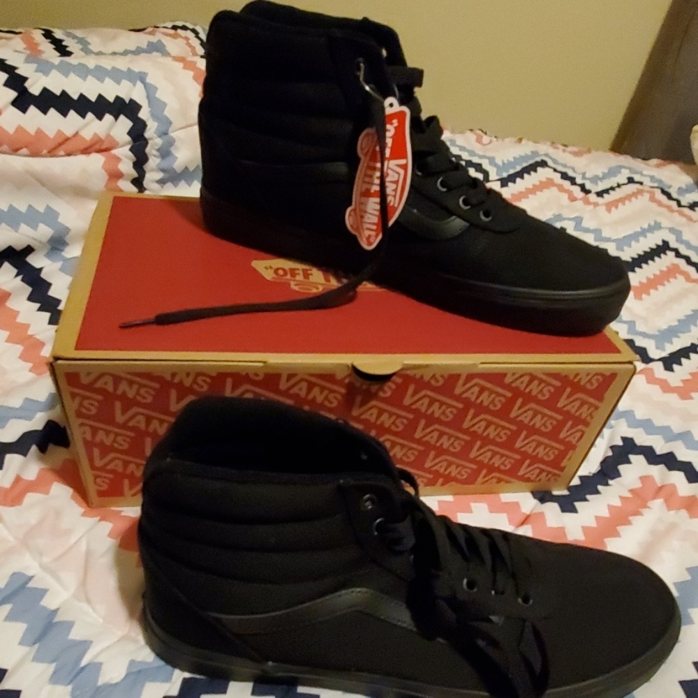 Van's high top sneakers
